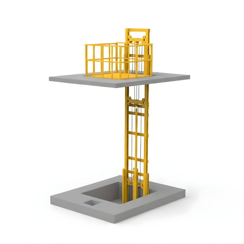 Two Post hydraulic Cargo lift
